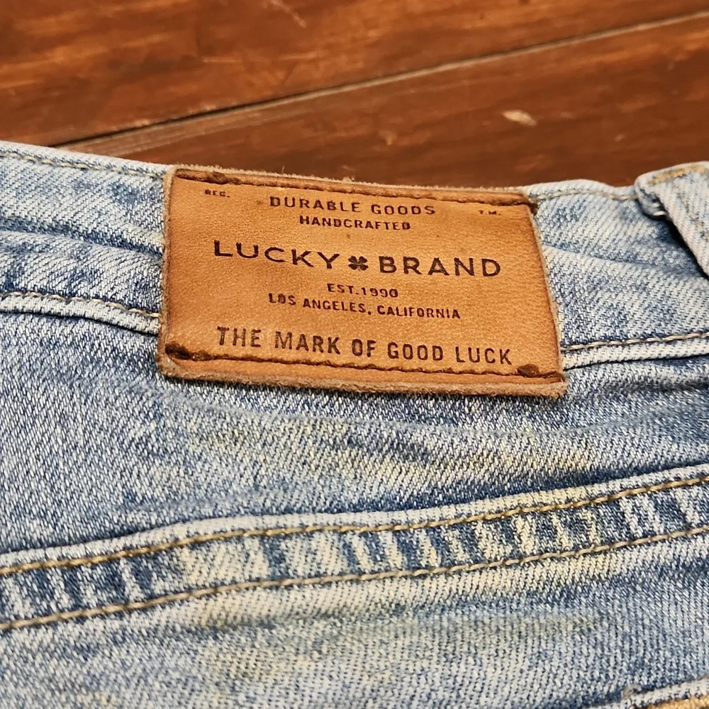 Lucky Brand Distressed Denim Shorts (0719) - Picture 3 of 5